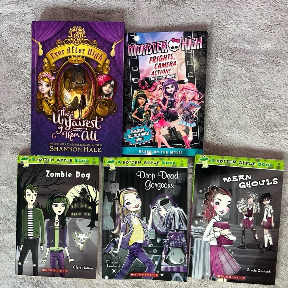 Rotten Apple Books, Ever After High, and Monster High